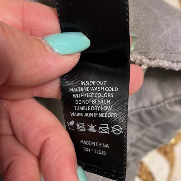 MAX JEANS women’s Drape Open Front Utility soft Vest adj draw string waist XS - Picture 15 of 15